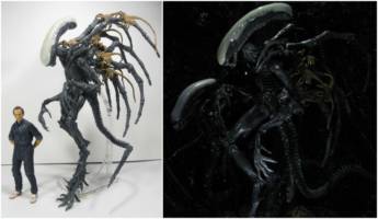 Carrier Alien (AVP Extinction) (Alien vs Predator) Custom Action Figure