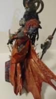 Viking Zombie Spawn Crimson Cape Version (Spawn) Custom Action Figure