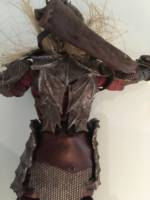 Nârgh, The Orc Archer (Lord of the Rings) Custom Action Figure [Back armor detail view]