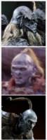 Nârgh, The Orc Archer (Lord of the Rings) Custom Action Figure [Blue Man Group]