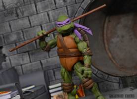 Donatello (Teenage Mutant Ninja Turtles) Custom Action Figure