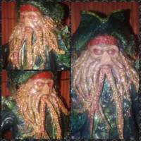 Davey Jones (Pirates of The Caribbean) (Pirates of the Carribean) Custom Action Figure