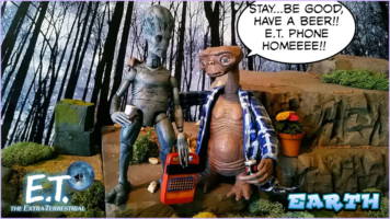 NANU....The Wandering Grey Alien (Extra-Terrestrial) Custom Action Figure