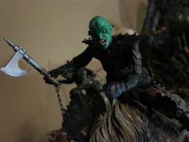 Ghanzlug the Wicked- Warg Raider (Lord of the Rings) Custom Action Figure