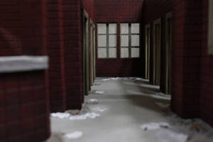 The Walking Dead Prison (Zombies) Custom Diorama / Playset