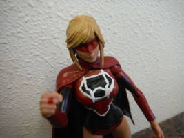 Red Lantern Supergirl (DC Icons) Custom Action Figure