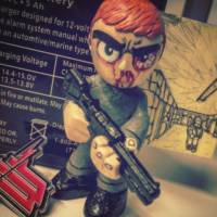B.J. Blazkowicz (Wolfenstein) Custom Miniature / Figurine