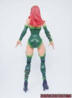 Poison Ivy (Batman) Custom Action Figure [Poison Ivy custom action figure back]