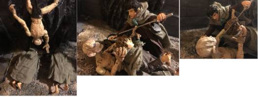 Gollum (Lord of the Rings) Custom Action Figure [The Taming of Smeagol]