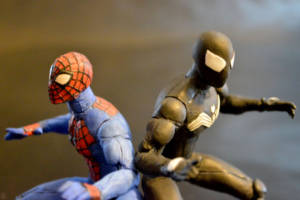Black Suit Spider-Man (Spider-Man) Custom Action Figure