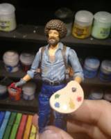 Agent Bob Ross (Original) Custom Action Figure