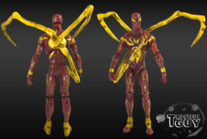 Iron Spider Man (Marvel Universe) Custom Action Figure
