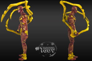 Iron Spider Man (Marvel Universe) Custom Action Figure