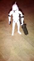 Clone Trooper Hevy (Clone Armor) (Star Wars Clone Wars) Custom Action Figure