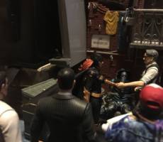 Batgirl (Batman - Arkham Knight) Custom Action Figure [Commissioner Gordon congratulating Batgirl]