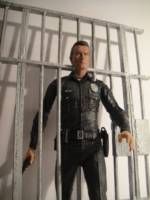 T 1000 (Through The Grid) (Terminator) Custom Diorama / Playset