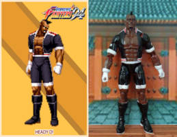 Heavy D! (King of Fighters) Custom Action Figure