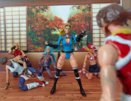 cammy (Street Fighter) Custom Action Figure [Post-credit scene (as is ALWAYS)]