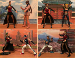 Vice (King of Fighters) Custom Action Figure