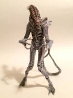 Albino Xenomorph (Aliens) Custom Action Figure [Albino Xenomorph]