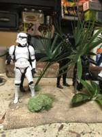 Dirt and Some Plants (Star Wars) Custom Diorama / Playset