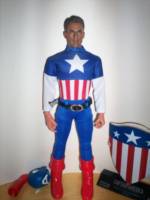 Steve Rogers: Captain America: USO tour uniform (Captain America) Custom Action Figure