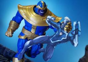 Thanos with throne & infinity gauntlet (Marvel Legends) Custom Action Figure