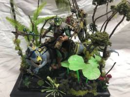 Qulu'an On the hunt / Black Marshes (Dungeons and Dragons) Custom Action Figure