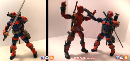 Armored Deathstroke (DC Universe) Custom Action Figure