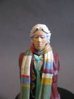 Nobody No-One (Doctor Who) Custom Action Figure [this picture is of the sculpting work i did to his face & hair]