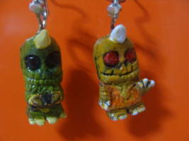 Enik and Sleestak Earrings (Fantasy) Custom Other