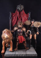 MYTHIC LEGION THRONE ENVIRONMENT 1:12th SCALE MARVEL LEGENDS DIORAMA BASE PLAYSET (Mythic Legions) Custom Diorama / Playset [Mythic Fantasy King Throne Environment Diorama Playset Display Legion Base 6" 1:12th]