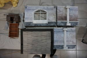 1/12 office diorama (Marvel Legends) Custom Diorama / Playset