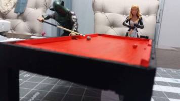 Pool table (Marvel Legends) Custom Diorama / Playset