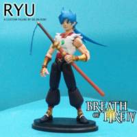 Ryu (Breath of Fire IV) (Dragon Quest) Custom Action Figure