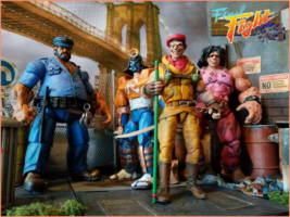 Mad Gear Gang (Rolento, Sodom, Edi.E, Hugo Andore) (Final Fight) Custom Action Figure