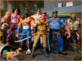 Mad Gear Gang (Rolento, Sodom, Edi.E, Hugo Andore) (Final Fight) Custom Action Figure