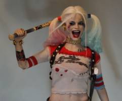 Harley Quinn Headsculpt Mod (Hot Toys) (Batman - Movie Style) Custom Action Figure