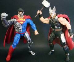 Cyborg Superman (DC Universe) Custom Action Figure [CYBORG SUPERMAN VERSUS THOR]
