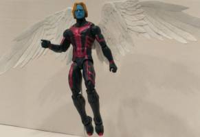 Archangel (Marvel Legends) Custom Action Figure [DC Hawkman Wings]