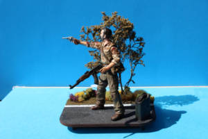 Rick Grimes (Indiana Jones) Custom Diorama / Playset [Left Side]