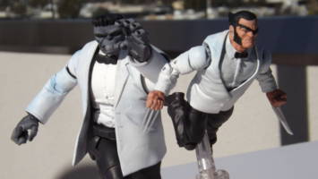 Wolverine and Hulk (Patch and Joe Fixit) (Marvel Legends) Custom Action Figure