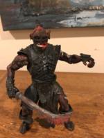 Eomer, Marshall of the Mark battles un-horsed (Lord of the Rings) Custom Diorama / Playset