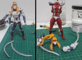 Omega Red SH Figuarts (Marvel) Custom Action Figure