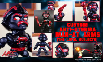 Anti Eternia Man-At-Arms The loyal Subjects action figure (Masters of the Universe) Custom Action Figure
