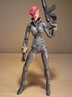 Black Widow (Grey) (Marvel Legends) Custom Action Figure