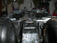 Battle Damaged Batmobile/tumbler (Batman Begins) Custom Action Figure
