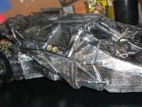 Battle Damaged Batmobile/tumbler (Batman Begins) Custom Action Figure