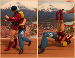 Blue Mary (King of Fighters) Custom Action Figure