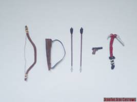Lara Croft (Tomb Raider 2013 game/2018 movie) (Tomb Raider) Custom Action Figure [Lara Croft (Tomb Raider 2013) custom action figure accessories]